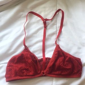 Aerie Red Bralette